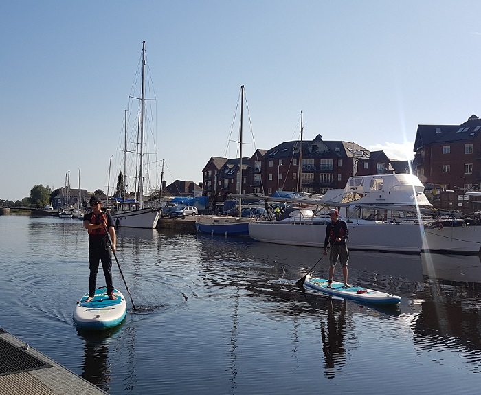 Paddle Boarding: @bloggeries